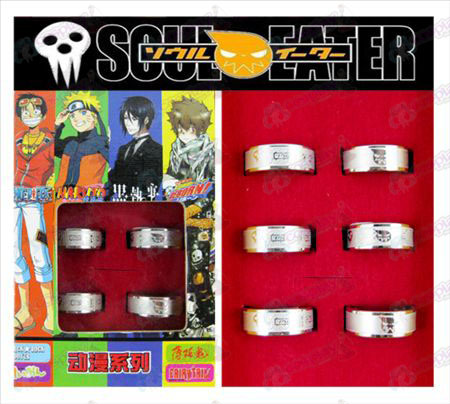 Soul Eater Accessori Frosted Ring (6 / set)