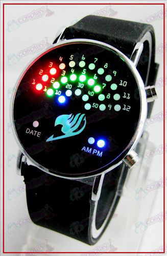 Colorful fan coreani orologi LED - Fata accessori coda