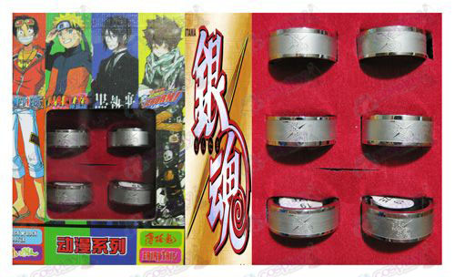 Gin Tama Accessori Frosted Ring (6 / set)