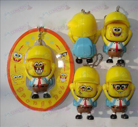 SpongeBob SquarePants Accessori faccia ornamenti bambola (a) Blu Borsa