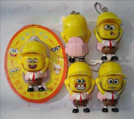 SpongeBob SquarePants Accessori faccia ornamenti bambola (A) pacchetti di polvere