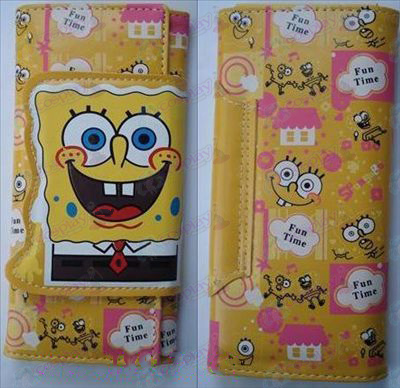 SpongeBob SquarePants Accessori colore lungo portafoglio (B sezione 2)