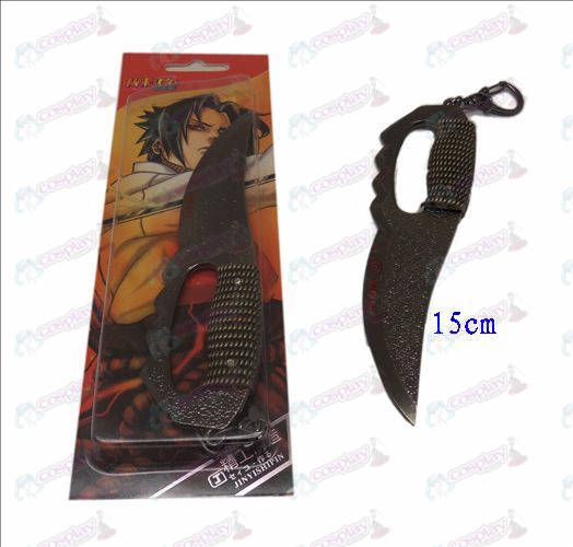 Asma D Naruto coltello fibbia (nero)