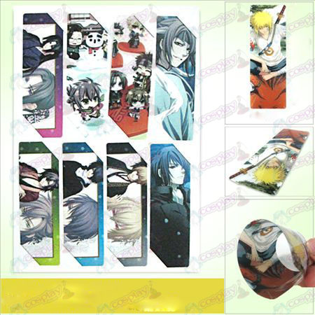 SQ002-Hakuouki Accessori anime grandi Segnalibri (versione 5 del prezzo