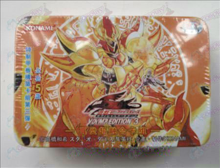 Tin Genuine Yu-Gi-Oh! Accessori Card (carta vera super gruppo infiammazione ATM)