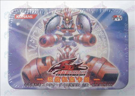 Tin Genuine Yu-Gi-Oh! Accessori Card (un gruppo combattente Huang scheda)