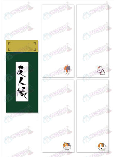 Libro di Natsume di amici Accessori lungo graffio Pad 024