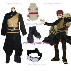 Naruto Shippuden Gaara Costumi cosplay e accessori set