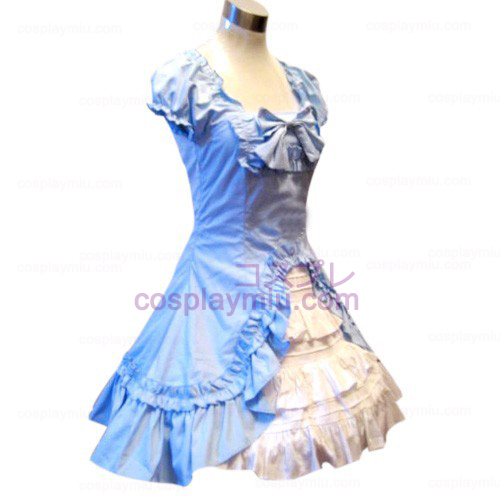 Camera Classic Matrimoniale orli Blue Dress Lolita Costumi cosplay