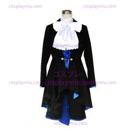 Kuroshitsuji Ciel Phantomhive Black & Blue Lolita Costumi cosplay