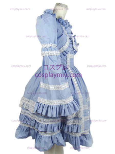 Lolita Costumi cosplay (azzurro)