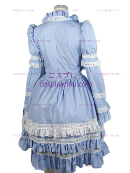 Lolita Costumi cosplay (azzurro)
