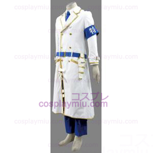 Bambole Argento Distintivo Bianco Unità Uniform Cosplay