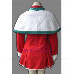 Kanon Ragazza Green Edge sciarpa uniforme Costumi cosplay