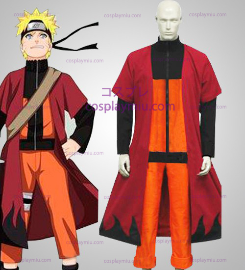 Naruto Uzumaki Naruto Sage Coat Cosplay