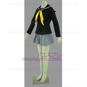 Shin Megami Tensei: Persona 4 Gekkoukan High School di Winter Girl Uniform Cosplay