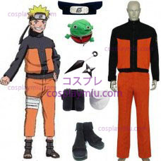 Naruto Pre-Shippuden Uzumaki Naruto Cosplay