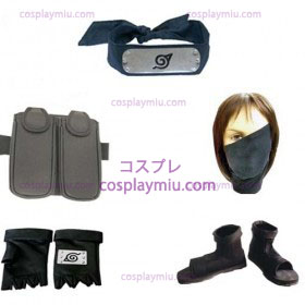 Naruto Cappelliake Kakashi Deluxe Costumi cosplay e accessori set