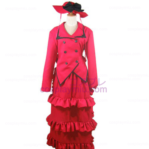 Black Butler Madam Red Angelina Dalles Halloween Cosplay