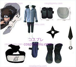 Naruto Kiba Inuzuka cosplay Costumi
