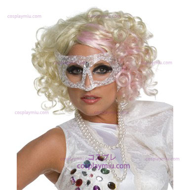 Lady Gaga parrucca bionda - Rosa