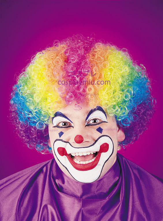 Clown Arcobaleno parrucche