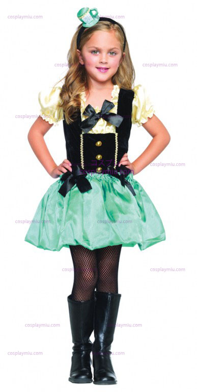 Alice in Costumi del paese delle meraviglie Tea Party Girl