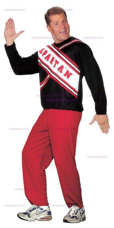 SNL Cheerleader maschio spartano Costumi Adulto