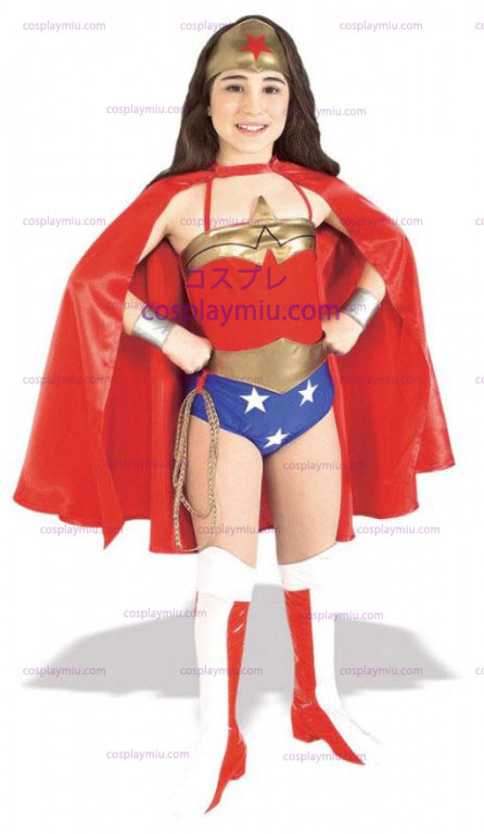 Deluxe Wonder Woman Costumi Bambino