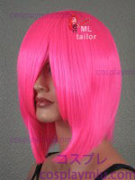 15" parrucca Cosplay rosa caldo