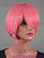 12" Candy rosa parrucca cosplay diritta Bob Cotton