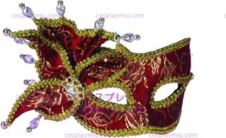Venetian Mask Rosso