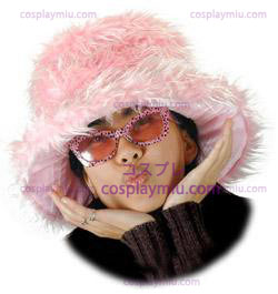 Furrocious Cappello di pelliccia rosa
