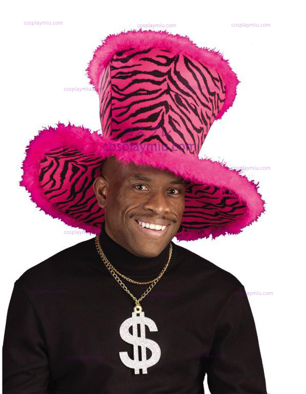 Grande cappello rosa