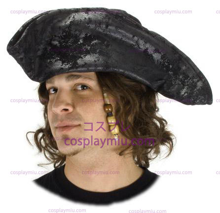 Vecchio pirata Black Adulto Cappello