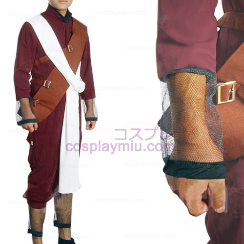 Naruto Shippuden Gaara Red Costumi cosplay e accessori set
