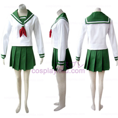 Inuyasha Kagome Higurashi Uniform Cosplay Costumi