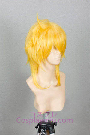 Vocaloid Len OnVocal Medium parrucca cosplay Lunghezza