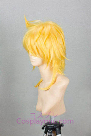 Vocaloid Len OnVocal Medium parrucca cosplay Lunghezza