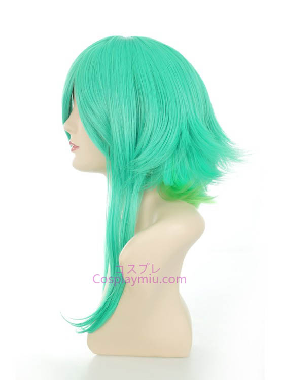 Vocaloid Gumi verde lunga parrucca di Cosplay