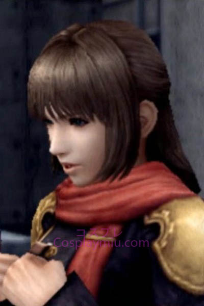Final Fantasy Agito XIII Deuce lunga parrucca di Cosplay