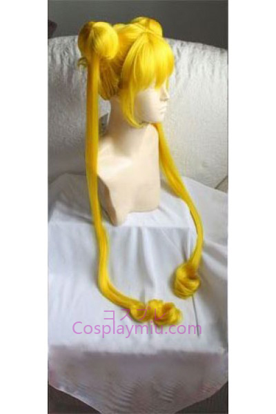 Classica Sailor Moon Tsukino Usagi cosplay parrucca